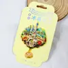 Série GuangdongGuangzhou Yangcheng Yueyun Huacheng Cenário Ímãs de Geladeira Souvenirs Turísticos Culturais e Criativos Adesivos Magnéticos