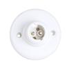 Portalámparas de bayoneta B22 redondo de montaje en superficie Portalámparas LED Portalámparas doméstico de montaje plano Portalámparas Venta al por mayor