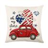 Capa de Almofada Americana para o Dia da Independência Mais Vendida da Amazon Decoração Festiva para Sala de Estar Capa de Almofada para Sofá de Quarto
