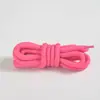 Adecuado para zapatos blancos, tenis, mocasines, cordones gruesos, cordón redondo, engrosado de 8 mm, versátil, estudiante, cordón redondo de cáñamo grueso acanalado