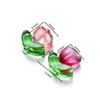 Nuevo Producto Flor de Tulipan de Vid Hoja Agujero Pasante Cuentas de Vid DIY Collar Cadena de Teléfono Móvil Colgante Accesorios con Cuentas
