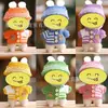 Gorro de Lana 17cm Labubu Primera Generación Segunda Generación Tercera Generación Colgante Muñeco de Peluche Ropa Pequeño Gorro Navideño Ropa