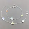 Pulsera de Plata de Ley S925 Nueva Pulsera de Payaso con Goteo de Dopamina Joyería de Plata para Mujer Venta Directa de Fábrica Transfronteriza
