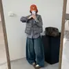 Chaqueta Ligera de Algodón Acanalado para Mujer de Venta Caliente 2026 Otoño/Invierno Nuevo Chaleco con Cuello Alto Estilo Corto para Personas Petites Chaleco Cálido de Abrigo