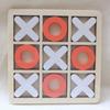 Juego de tres en raya XO de madera transfronterizo para niños, educación temprana, ejercicio de pensamiento educativo, bloques de construcción, tablero de batalla, juegos de mesa, juguetes de jardín de infantes