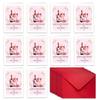 Novo Conjunto de Envelopes para Cartão de Aniversário de Casal Grande Tamanho um Variedade de Cartões de Cumprimentos Quentes e Requintados