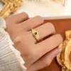 Anillo de Plata de Ley S925 Lujo Ligero Vintage Cepillado Montura para Piedra Principal de 4 mm Montura para Anillo de Piedra de Color Accesorios de Joyería para DIY