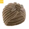 Acessórios de Inverno Transfronteiriços de Diamante de Quatro Folhas Fitas de Lã Chapéu Chapéu Indiano Roupas Quentes de Outono e Inverno Chapéu JDM-138D