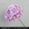 Flor artificial roxa cerimônia de casamento salão de casamento caminho principal arranjo de flores teto decoração arco de boas-vindas de hotel fileira de flores flores falsas
