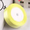 Cinta para el cabello de 2,5 cm, cinta de tela, cinta para pasteles, suministros de regalo, cinta de embalaje, cinta de poliéster de 25 mm