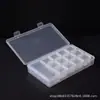 1+13 Caixa Organizadora Plástica Transparente DIY Joias Ponto Diamante Caixa de Armazenamento de Amostras Ferramentas Compartimento para Componentes Digitais Caixa de Armazenamento
