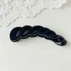 Estilo Coreano Novo Presilha Banana com Laço Presilha Vertical Elegante Artefato de Fixação para Rabo de Cavalo Alto Presilha Acessórios de Cabelo Femininos de Alta Qualidade