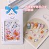 Nuevo Dibujo Animado Mini Gatito Sanrio Accesorios para Uñas Dibujo Animado Calcomanías para Uñas Usar Uñas DIY Pequeña Decoración