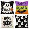 Especial para Halloween Funda de Almohada Calabaza Esqueleto Festival Fiesta en Casa Decoración Sala de Estar Sofá Cama Cojín de Respaldo