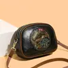 Bolso Retro Sencillo Estilo Chino para Mujer 2025 Otoño Nuevo Estilo Bolso Cuadrado Pequeño de Hombro Bolso de Mano Cruzado de Moda