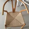 Cadeira Y de Madeira de Faia Importada e Freixo Branco, Cadeira de Salão Nórdica de Madeira Maciça, Cadeira com Encosto Estilo Chinês, Cadeira para Casa de Chá
