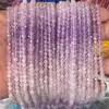Suministro directo de fábrica cuentas pequeñas de corte cristalino degradado accesorios para joyería DIY cuentas redondas facetadas productos semiacabados venta al por mayor