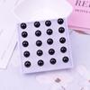 Aretes de Resina con Perlas al por Mayor, Aretes Transparentes sin Plástico Antialérgicos, Accesorios para Orejas Transparentes, Set de Cuidado para Orejas Hipoalergénico con Acabado de Lujo