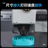 Bico de Aço para Cabeça de Impressão Hot End TZ Bambu A1 mini/a1 Montagem de Alta Velocidade com Manga Isolante de Silicone