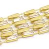 Corrente de garra de zircônia tipo escada 2*3*6mm Corrente de diamante de cobre reforço joias espessadas acessórios para vestuário sapatos bolsas