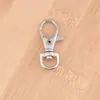 Llavero con Forma Especial de Corazón de Aleación de Zinc Cierre de Langosta Hecho a Mano DIY Metal Perro Cierre Accesorio para Llave de Coche Regalo