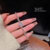 Pulsera de Zirconia Brillante de Lujo Ligero Más Vendida 2026 para Mujer, Diseño de Nicho Versátil de Gama Alta, Elegante Joyería de Mano de Mariposa