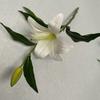 Nova simulação 3D pequeno single 2 Cabeça 3 Cabeça 3 Cabeça tecido lírio casamento decorações casa flores falsas florais