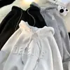 Moletom com Capuz Estilo Americano Pesado com Forro de Fleece Lazy Chic para Homens, Marca Tendência, Jaqueta Oversized de Alto Padrão para Outono e Inverno