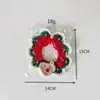 Gato Cão de Estimação Floco de Neve de Natal Coleira Chapéu de Lã Feito à Mão Traje Vestido para Cachorro Teddy Atacado
