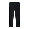 Pantalones de mezclilla ajustados para hombre, nuevos y modernos, versión coreana 2026, versátiles, de alta gama, elásticos, casuales, corte recto ajustado