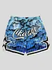 Shorts de Praia Masculino Respirável e Amigo da Pele Verão Novo Estilo Graffiti de Anjo Impressão 3D Malha Solto Confortável Casual