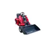 Exportado a Europa y América, este minicargador de ruedas para uso en jardín y granja tiene un cuerpo compacto y se puede equipar con varios accesorios, certificado por CE