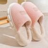 Chinelos de algodão Cixi para mulheres, outono e inverno, casal, sapatos de lua internos, antiderrapantes, quentes, chinelos de algodão de pelúcia para casa