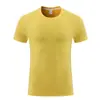 Roupa esportiva de manga curta para homens, verão, grupo, maratona, fitness feminino, secagem rápida, camiseta, conjunto de roupas, roupas para corrida noturna, treino casual