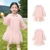 [Balaone] Ropa Infantil Balabala Vestido Infantil Niñas 2026 Nueva Primavera Camisa Falda de Malla