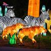 Simulação ao ar livre luz emissora de forma animal lanterna Lanterna Jardim ponto cênico iluminação tema lâmpada ornamentos decorativos à prova d'água