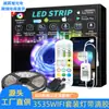 Fábrica de Origen Led5050 3535 Wifi Juego de Tiras de Luz con Fundas Rgb Coloridas Tiras de Luz Inteligentes Tiras de Luz Personalizadas