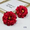 Crisantemo Pequeño Artificial al Mayoreo Arreglo Floral para Pasillo de Boda Favor de Boda Decoración Caja de Flores Flores de Seda Flores de Margarita Pequeñas