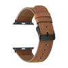 Pulseira de Couro Costurada com Cauda Redonda Adequada para Apple Watch Séries 9 e 10, iWatch S11, Pulseira Huawei Fit4