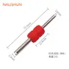Llavero llave para núcleo de válvula llave de válvula de neumático de coche herramienta de desmontaje y reparación de liberación de aire de núcleo de válvula de acero inoxidable