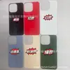 Adequado para Filme Traseiro Silk Screen Colorido iPhone 15PRO 14 12 13 Anti-queda Tela Cheia Filme Protetor Traseiro Transparente