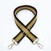 Nuevo accesorio para bolso de bandolera cruzada de color tejido de 3,8 cm con correa larga ajustable para el hombro, correa ancha y gruesa para el hombro