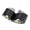 Adequado para Bmw G20 G21 320D 320I 330I Mp Fibra de Carbono Boca Final Tubo de Escape Bico Silenciador