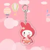 Novo Chaveiro Acrílico de Personagem de Anime Kapi Criativo Desenho Animado Chaveiro Pingente de Bolsa Pequeno Produto
