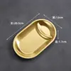 Plato para salsa vintage antiguo de acero inoxidable 304, plato para condimentos, plato para papas fritas, plato para bocadillos, plato para bocadillos, plato frito coreano