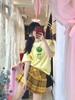 Camiseta de manga corta oversize estampada top algodón manga corta camiseta diseño para mujer este verano estudiantes