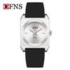 O'Fanni Reloj Caliente en Vivo para Dama Temperamento Combinable Impermeable Reloj de Mujer Reloj de Cuarzo Cuadrado Simple Suministro Directo de Fábrica