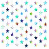 Guirnaldas de Papel Brillantes de Estrella de Cinco Puntas de 4m para Decoraciones de Fiesta de Cumpleaños Infantil, Colgantes de Estrella Listos para Habitación