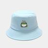 Sombrero de pescador para hombre, estilo coreano, con diseño de rana de dibujos animados, protector solar de verano para exteriores, ideal para estudiantes.
