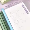 Clip de Palanca de Color Degradado Carpeta Transparente de Alto Valor A4 Carpeta para Exámenes con Clip de Palanca Engrosado en Forma de Gota Venta al por Mayor